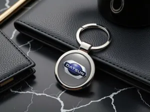 Datsun Porte-clés Sur Mesure Logo Métal Premium